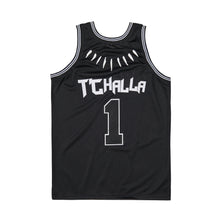 Custom T Challa 1 Wakanda Black Panther Basketball Jersey