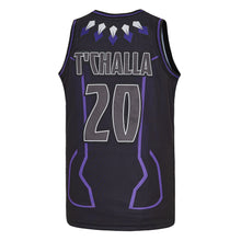 T'Challa #20 Black Panther Basketball Jersey