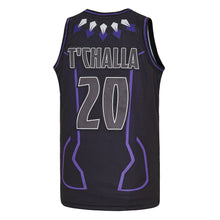 Custom Tchalla 20 Black Panther Basketball Jersey