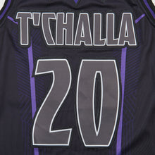 Custom Tchalla 20 Black Panther Basketball Jersey