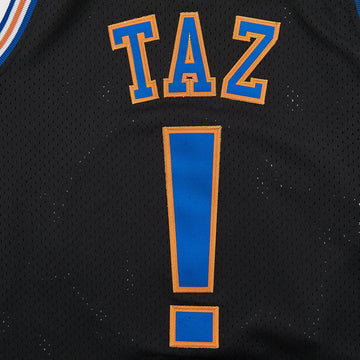 Taz #! Space Jam Tune Squad White Basketball Jersey
