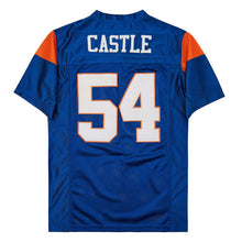 Custom Thad Castle Blue Mountain State 54 Football Jersey