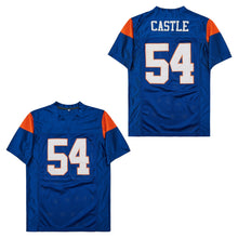Custom Thad Castle Blue Mountain State 54 Football Jersey