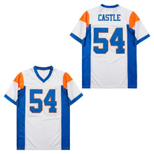 Custom Thad Castle Blue Mountain State 54 Football Jersey