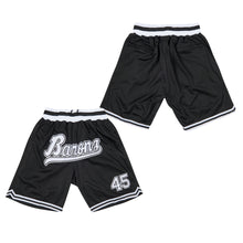 Custom The Barons 45 Retro Basketball Shorts