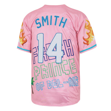 The Fresh Prince Moive #14 Will Smith Baseball Jersey
