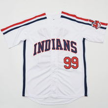 Custom Vaughn Indians 99 Baseball Jersey