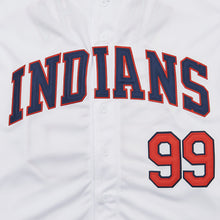 Custom Vaughn Indians 99 Baseball Jersey