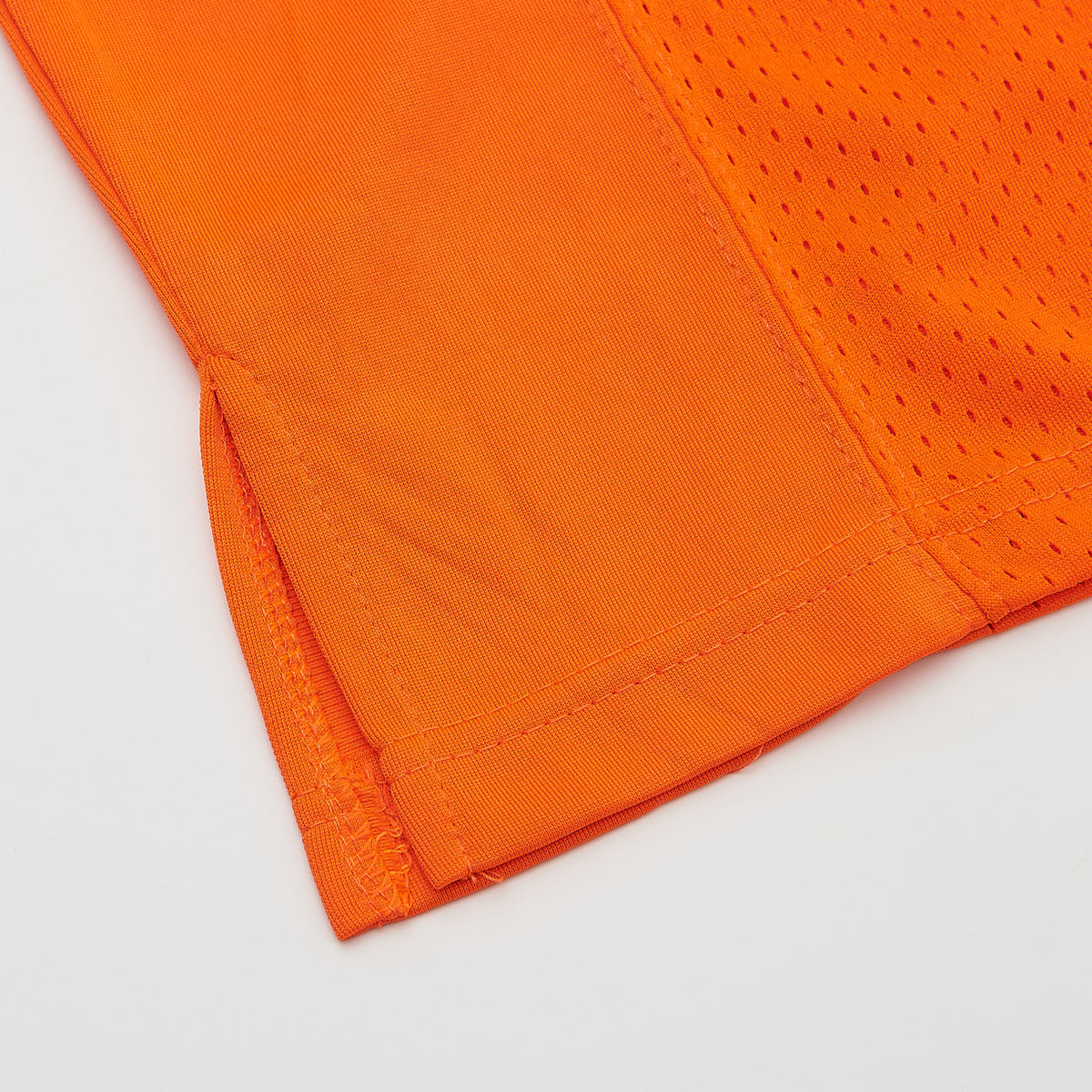Waterboy 'Bobby Boucher' #9 Football Jersey — Orange — hem detail