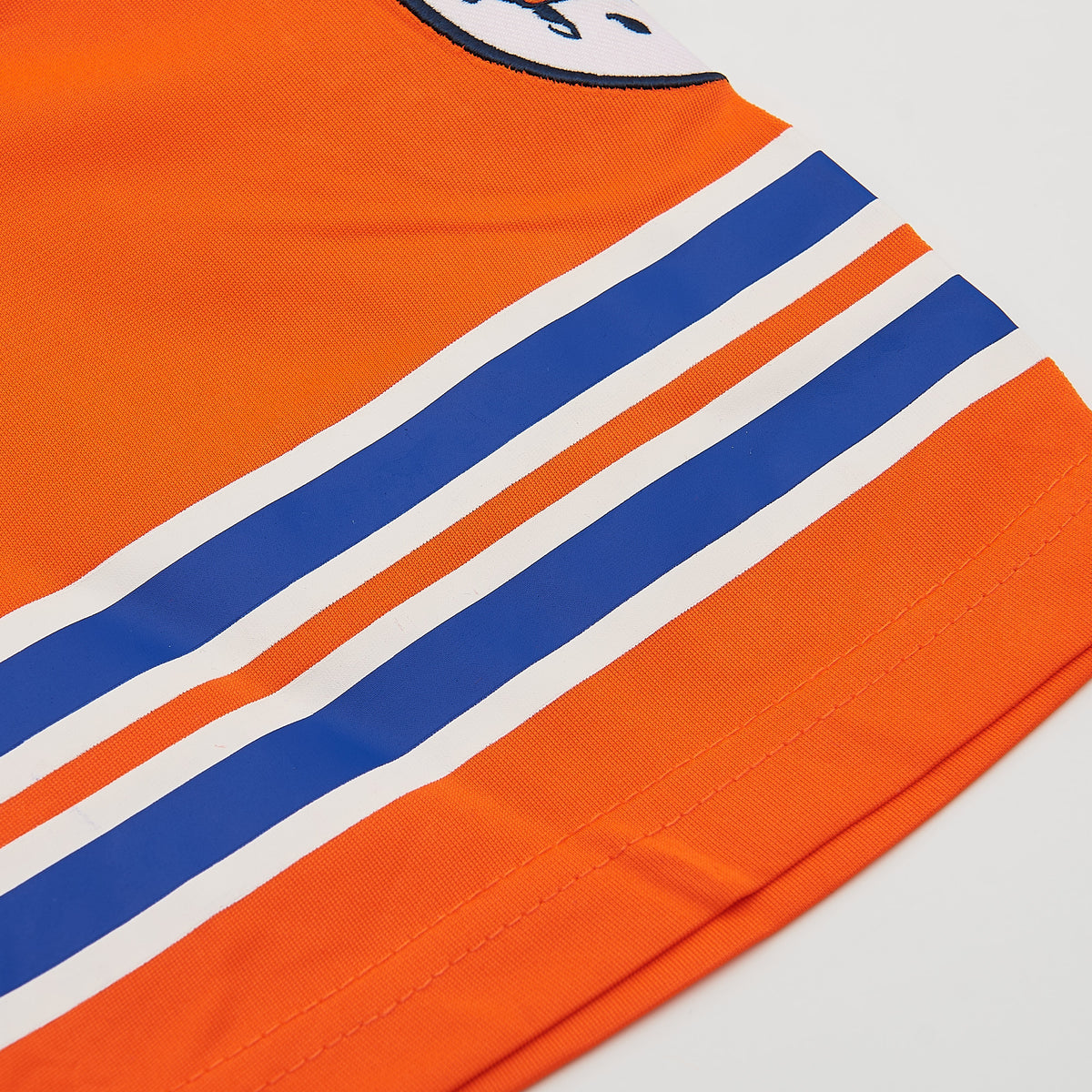 Waterboy 'Bobby Boucher' #9 Football Jersey — Orange — stripe detail
