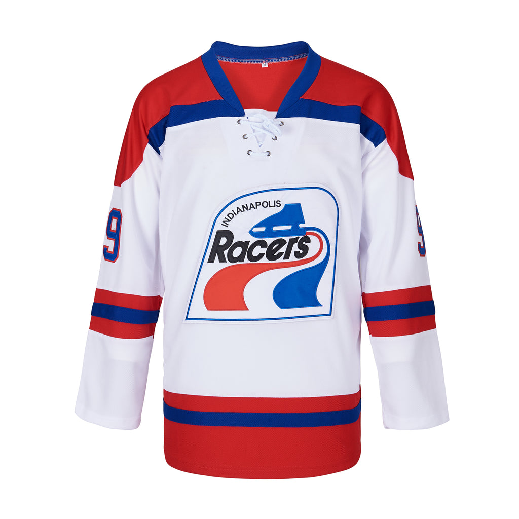 Wayne Gretzky #99 Indianapolis Racers Hockey Jersey | Retro - MadeJersey