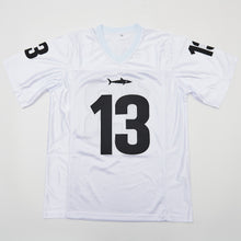 Custom Willie Beaman 13 Miami Sharks Any Given Sunday Football Jersey