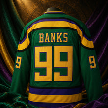 MJ-COLOR-SUPPLEMENT-1080 | Adam Banks Ducks #99 Hockey Jersey | Green | 04
