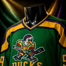 MJ-COLOR-SUPPLEMENT-1080 | Adam Banks Ducks #99 Hockey Jersey | Green | 05
