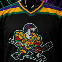 MJ-AI-CANVA-FULL-EXPORT | Adam Banks Ducks #99 Hockey Jersey _ Mighty Ducks Movie - MadeJersey | 01