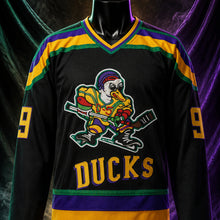 MJ-AI-CANVA-FULL-EXPORT | Adam Banks Ducks #99 Hockey Jersey _ Mighty Ducks Movie - MadeJersey | 02