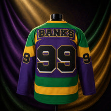 MJ-COLOR-SUPPLEMENT-1080 | Adam Banks Ducks #99 Hockey Jersey | Purple | 02