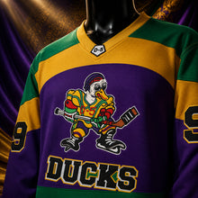 MJ-COLOR-SUPPLEMENT-1080 | Adam Banks Ducks #99 Hockey Jersey | Purple | 03