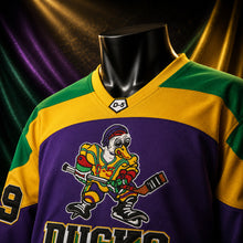 MJ-COLOR-SUPPLEMENT-1080 | Adam Banks Ducks #99 Hockey Jersey | Purple | 05