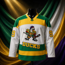 MJ-COLOR-SUPPLEMENT-1080 | Adam Banks Ducks #99 Hockey Jersey | White | 01