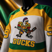 MJ-COLOR-SUPPLEMENT-1080 | Adam Banks Ducks #99 Hockey Jersey | White | 03