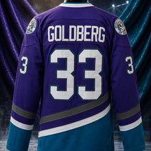 MJ-AI-CANVA-FULL-EXPORT | Anaheim Mighty Ducks #33 Greg Goldberg Movie Hockey Jersey | 03