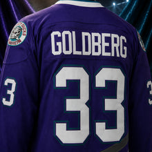 MJ-AI-CANVA-FULL-EXPORT | Anaheim Mighty Ducks #33 Greg Goldberg Movie Hockey Jersey | 05