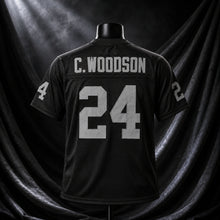 MJ-COLOR-SUPPLEMENT-1080 | C. Woodson #24 Las Vegas Raiders Football Jersey | Black | 04