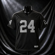 MJ-COLOR-SUPPLEMENT-1080 | C. Woodson #24 Las Vegas Raiders Football Jersey | Black | 05
