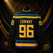 MJ-COLOR-SUPPLEMENT-1080 | Charlie Conway Ducks #96 Hockey Jersey | Black | 02