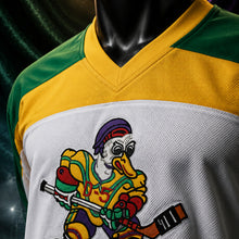 MJ-AI-CANVA-FULL-EXPORT | Charlie Conway Ducks #96 Hockey Jersey _ Mighty Ducks Retro - MadeJersey | 01