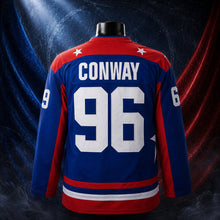 MJ-AI-CANVA-FULL-EXPORT | Charlie Conway Mighty Ducks Team USA #96 Hockey Jersey | 05