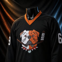 MJ-COLOR-SUPPLEMENT-1080 | Christmas Sudbury Bulldogs Series #69 Hockey Jersey | Black | 04