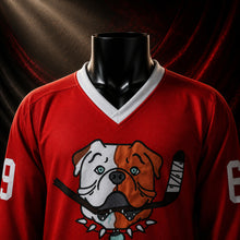 MJ-AI-CANVA-FULL-EXPORT | Christmas Sudbury Bulldogs Series #69 Hockey Jersey | 01