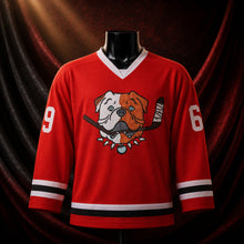 MJ-AI-CANVA-FULL-EXPORT | Christmas Sudbury Bulldogs Series #69 Hockey Jersey | 02