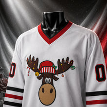 MJ-COLOR-SUPPLEMENT-1080 | Christmas Vacation 'Griswold' Hockey Jersey | White | 01