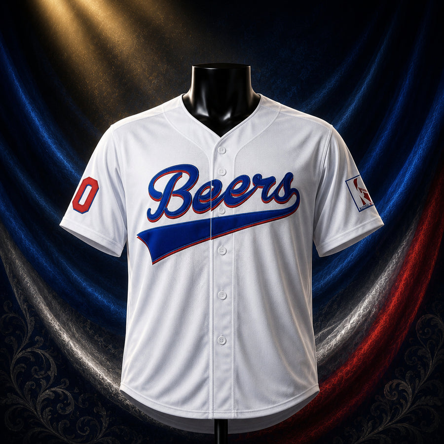 Custom Beers Kids Baseball Jersey