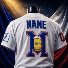 MJ-KIDS-SHORT-2000 | Custom Beers Kids Baseball Jersey | No Color | 04