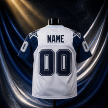 MJ-KIDS-SHORT-2000 | Custom Cowboys Kids Football Jersey | No Color | 02