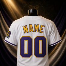 MJ-KIDS-SHORT-2000 | Custom Mamba Kids Baseball Jersey | White | 04