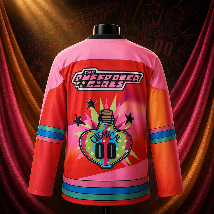 Custom The Powerpuff Girls Hockey Jersey