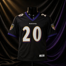 MJ-COLOR-SUPPLEMENT-1080 | Ed Reed #20 Baltimore Ravens Football Jersey | Black | 01