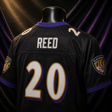 MJ-COLOR-SUPPLEMENT-1080 | Ed Reed #20 Baltimore Ravens Football Jersey | Black | 03