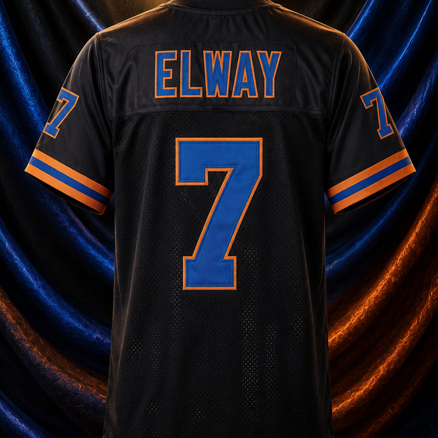 Elway #7 Retro Football Jersey