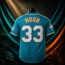 MJ-COLOR-SUPPLEMENT-1080 | Flint Tropics Moon Baseball Jersey | Blue | 02