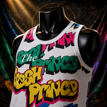MJ-AI-CANVA-FULL-EXPORT | Fresh Prince of Bel-Air #14 Smith Graffiti Basketball Jersey | 01