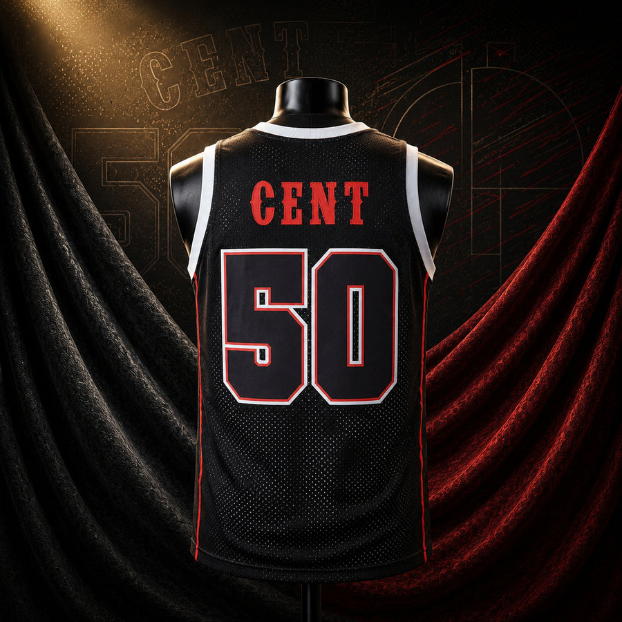 Get Rich or Die Tryin' #50 Cent Basketball Jersey