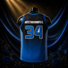 MJ-AI-CANVA-FULL-EXPORT | Giannis Antetokounmpo Greece #34 Basketball Jersey | 03