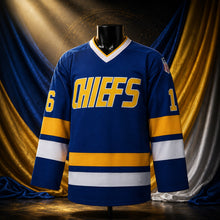MJ-COLOR-SUPPLEMENT-1080 | Hanson Brothers Charlestown Chiefs Hockey Jersey | Blue | 01