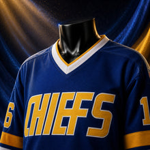 MJ-COLOR-SUPPLEMENT-1080 | Hanson Brothers Charlestown Chiefs Hockey Jersey | Blue | 05